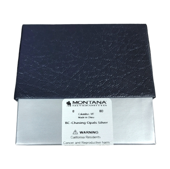 Montana Silversmiths Women's Dainty Chasing Opals Bracelet Retail $60 NEW NIB - Picture 4 of 10